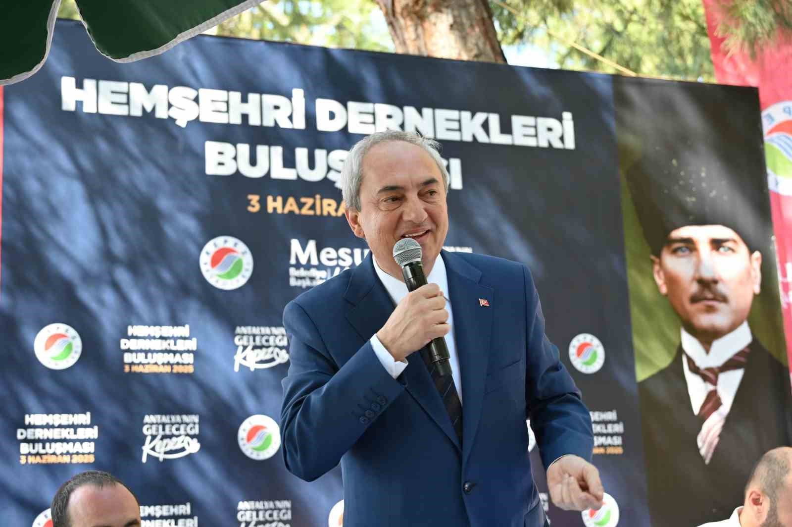Başkan Kocagöz: "Kepez’de 7 bölgeden 81 vilayetten insan yaşıyor"
