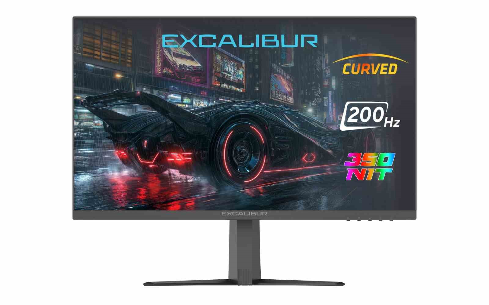 Excalibur 23.6" Curved Monit&ouml;r&uuml;&rsquo;n&uuml; satışa sundu

