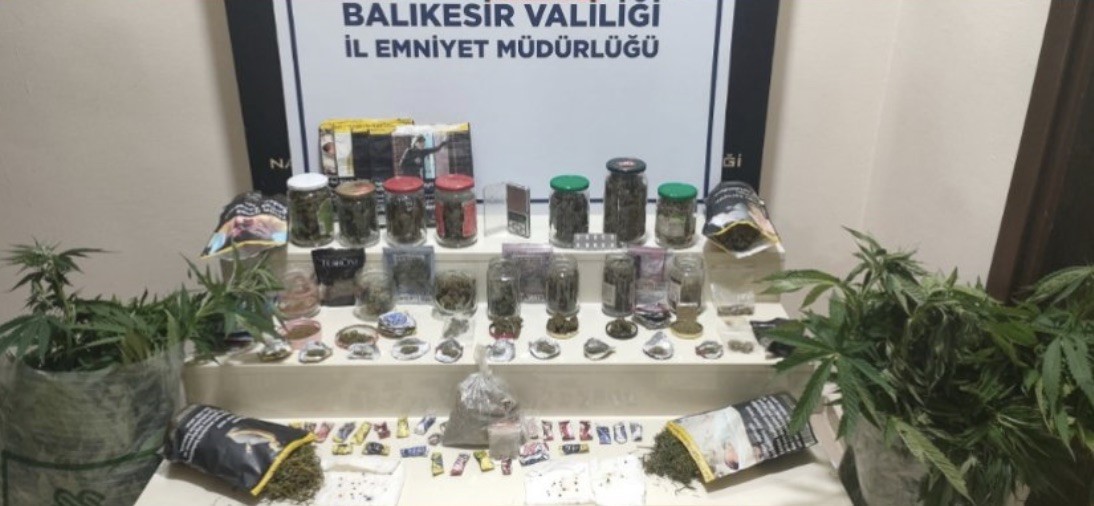 Bandırma’da uyuşturucu operasyonu