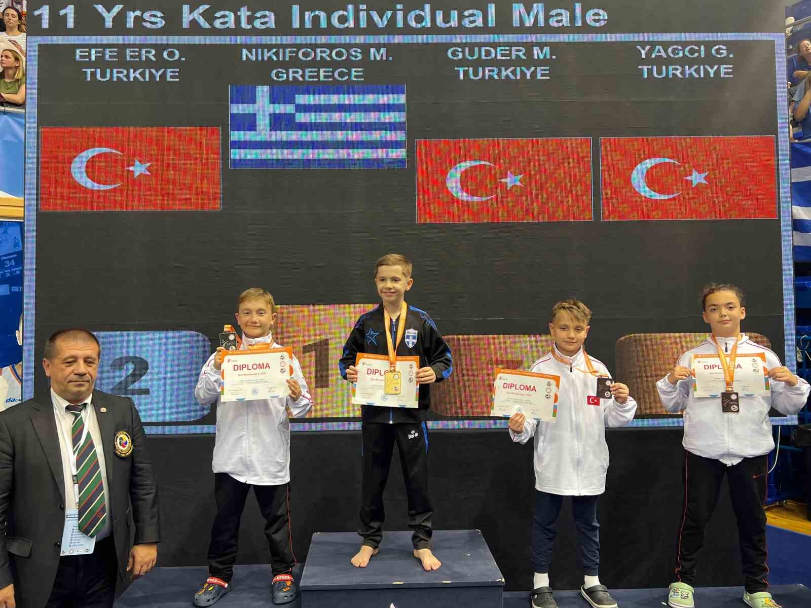 Manyaslı Sporculardan Balkan Şampiyonası’nda büyük başarı