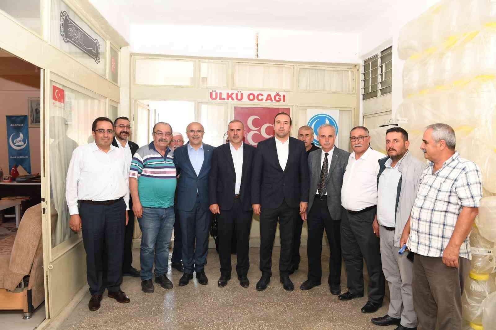 Başkan Sami Er’den Arapgir’e yatırım mesajı