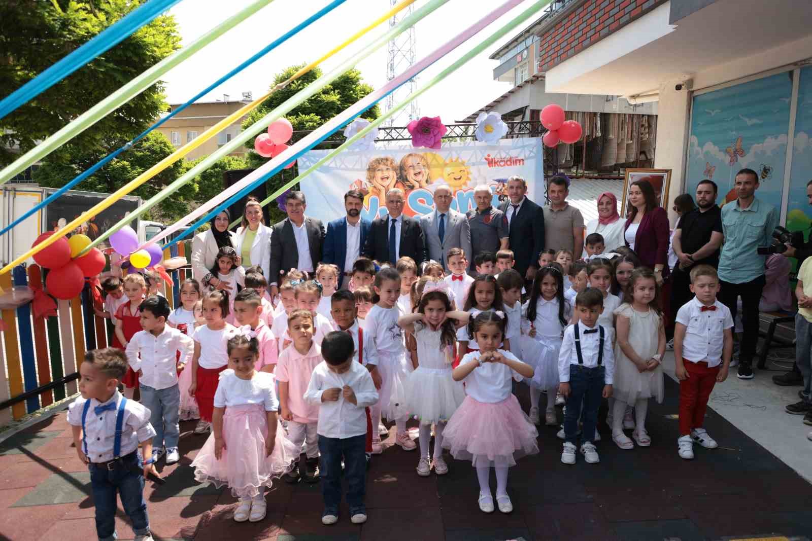 İlkadım Belediyesi kreşlerinde yıl sonu gösterileri