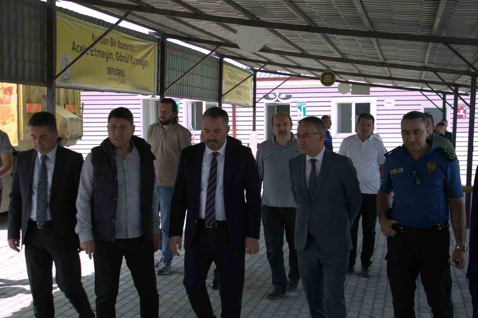 Pursaklar Belediyesi, Kurban Bayramı öncesi son denetimlerini yaptı