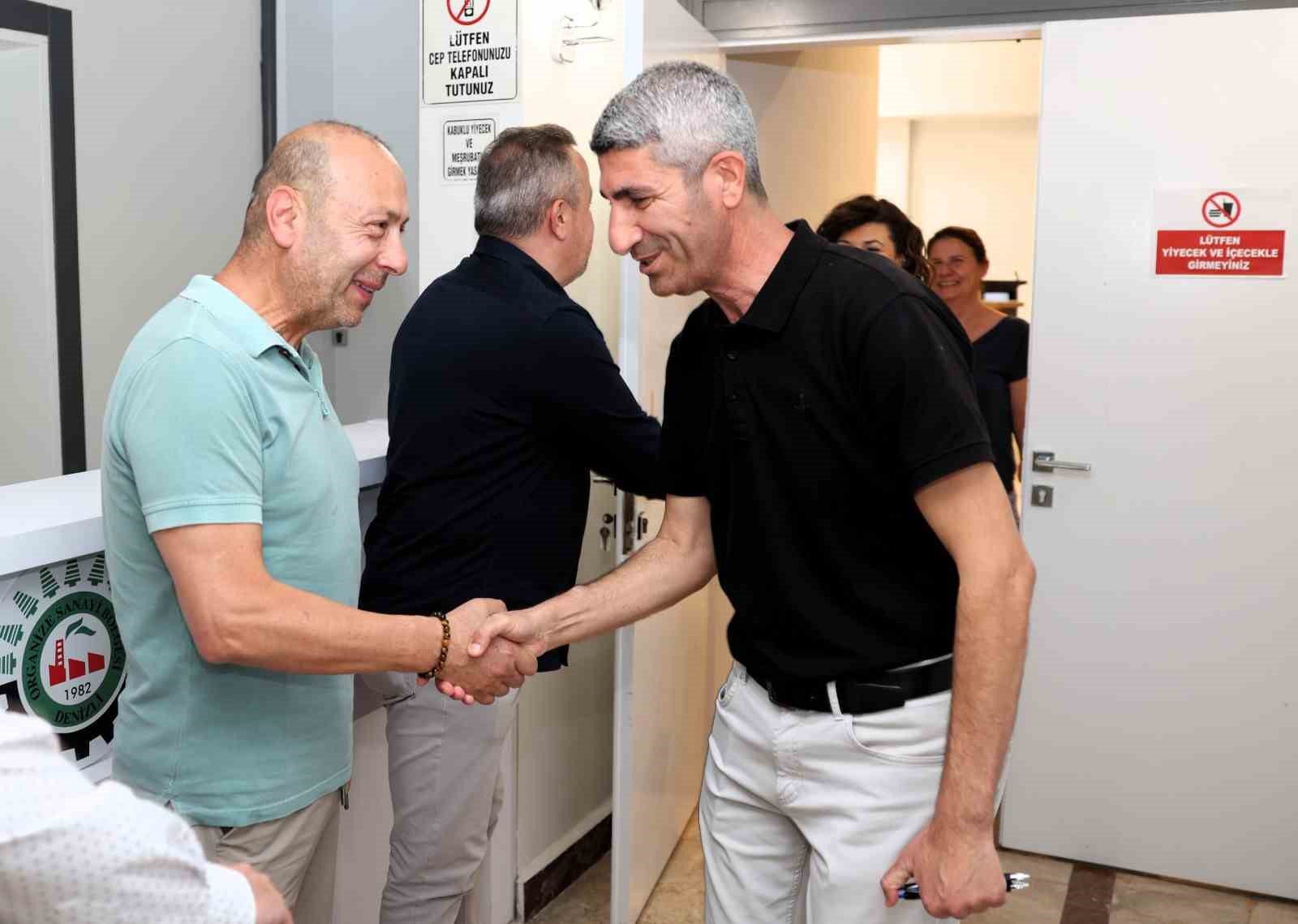 Denizli OSB’de geleneksel bayramlaşma programı yapıldı