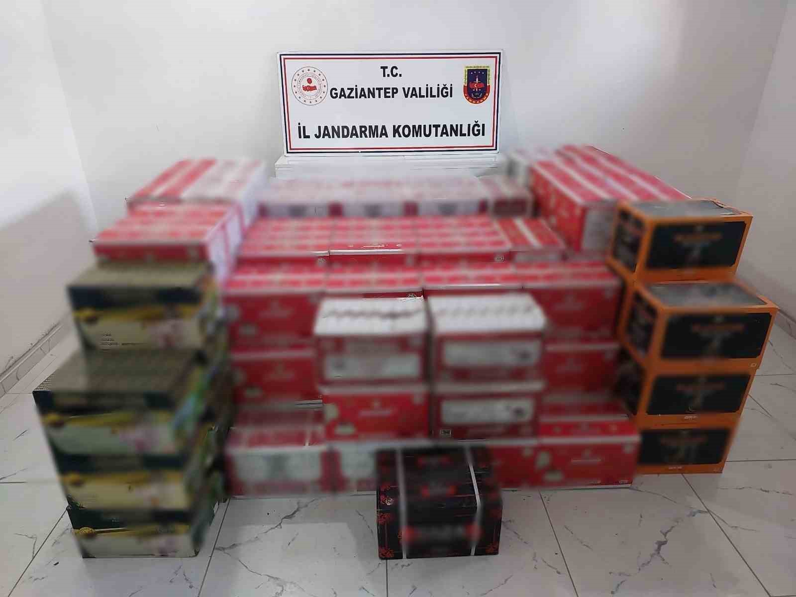 Gaziantep’te 5 milyon TL değerinde kaçak ürün ele geçirildi: 16 gözaltı