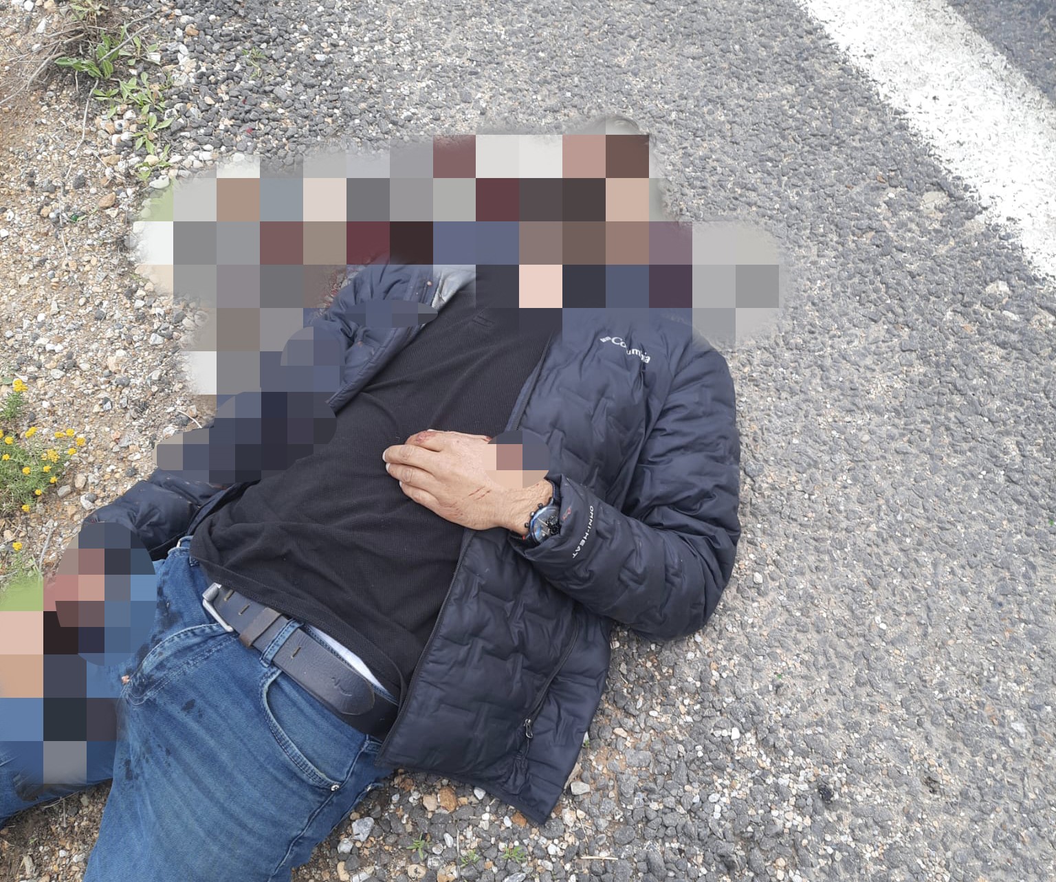 Kırşehir’de yolda silahla vurulmuş şahıs bulundu