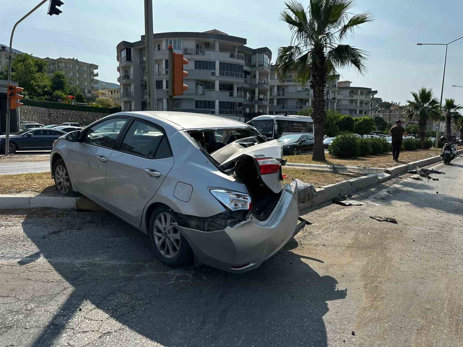 Milas&rsquo;ta trafik kazası: 1 yaralı
