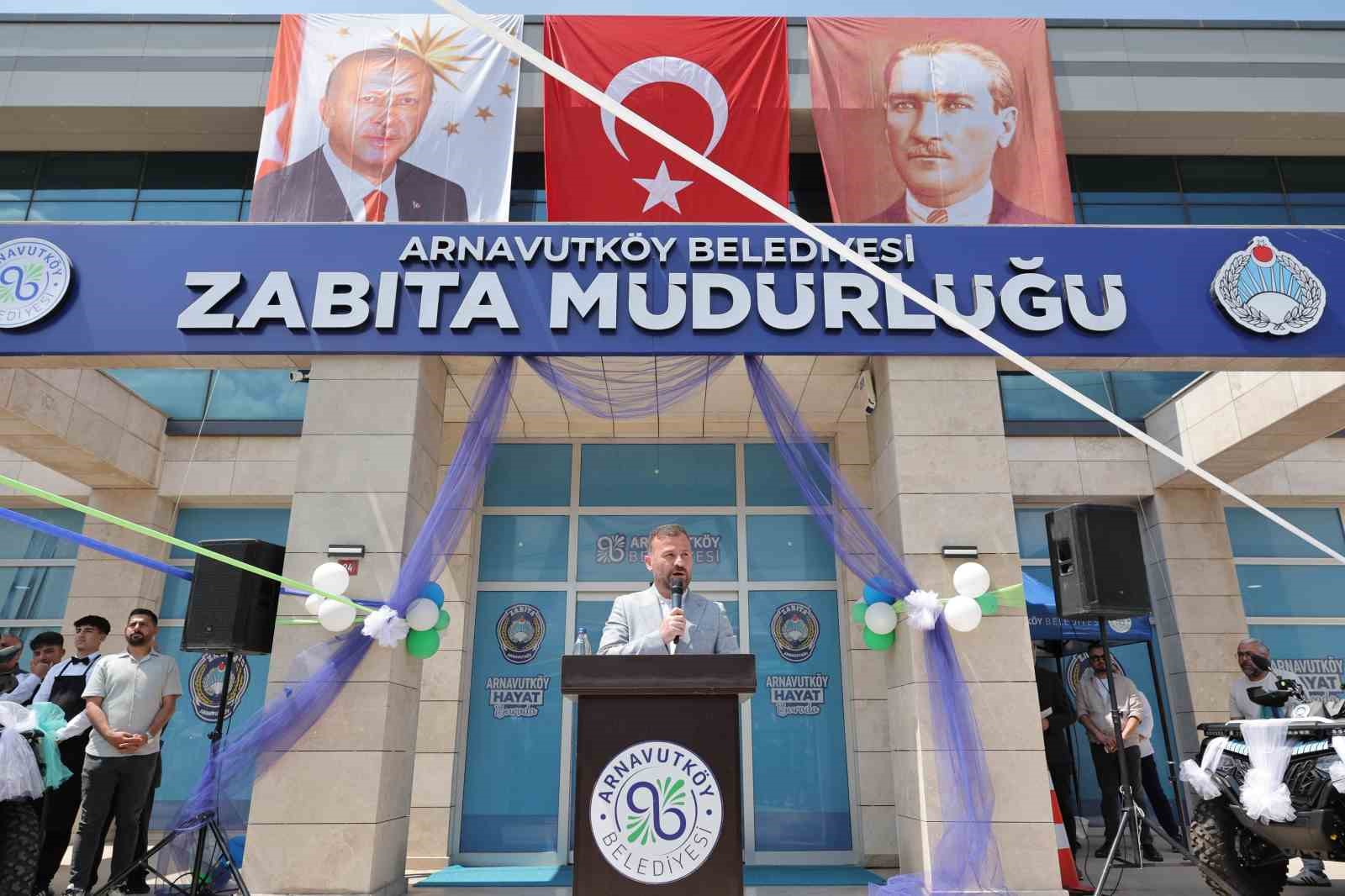 Arnavutköy’de yeni zabıta merkezi hizmete açıldı