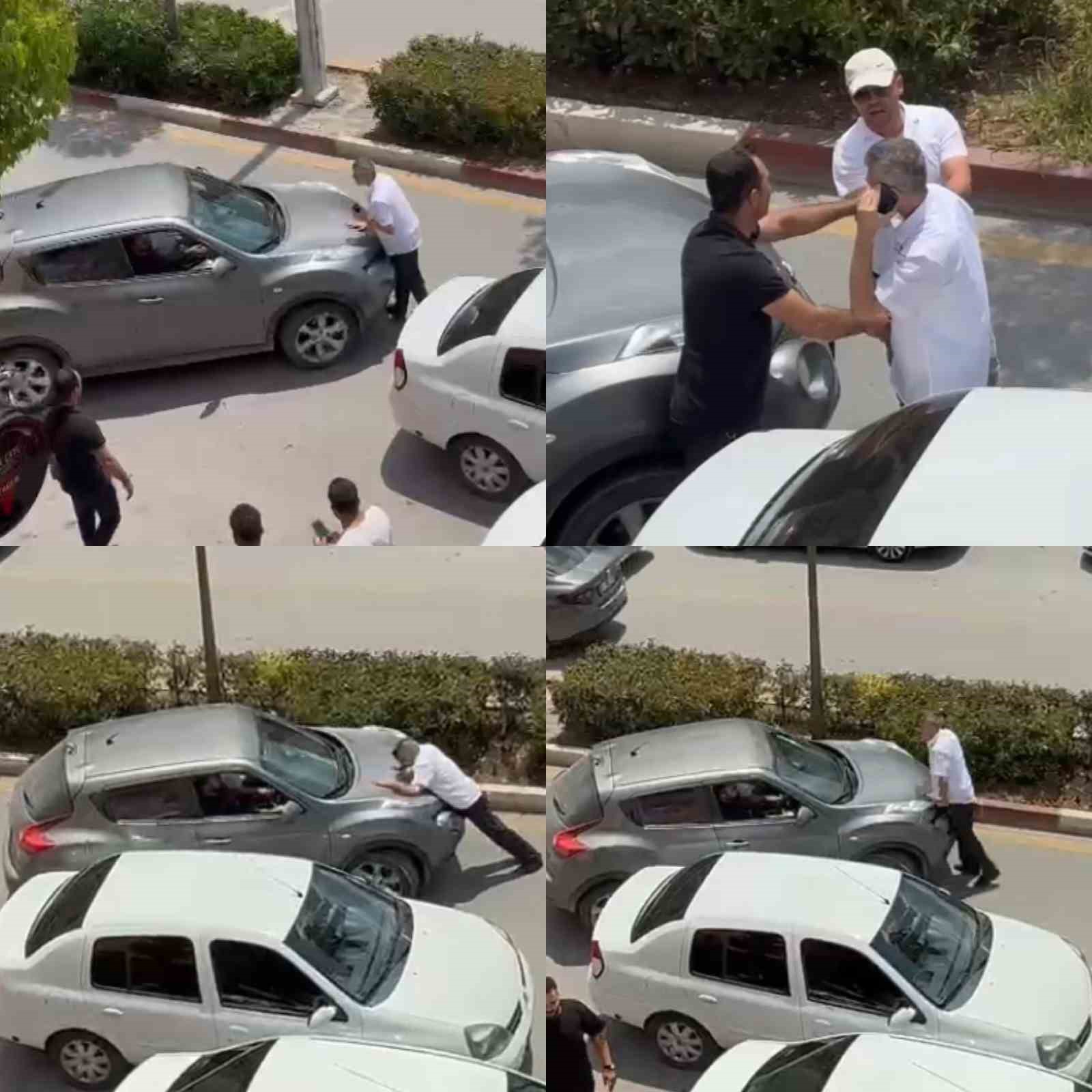 İki farklı olayda ara&ccedil;la insanlara &ccedil;arptılar: O anlar kamerada
