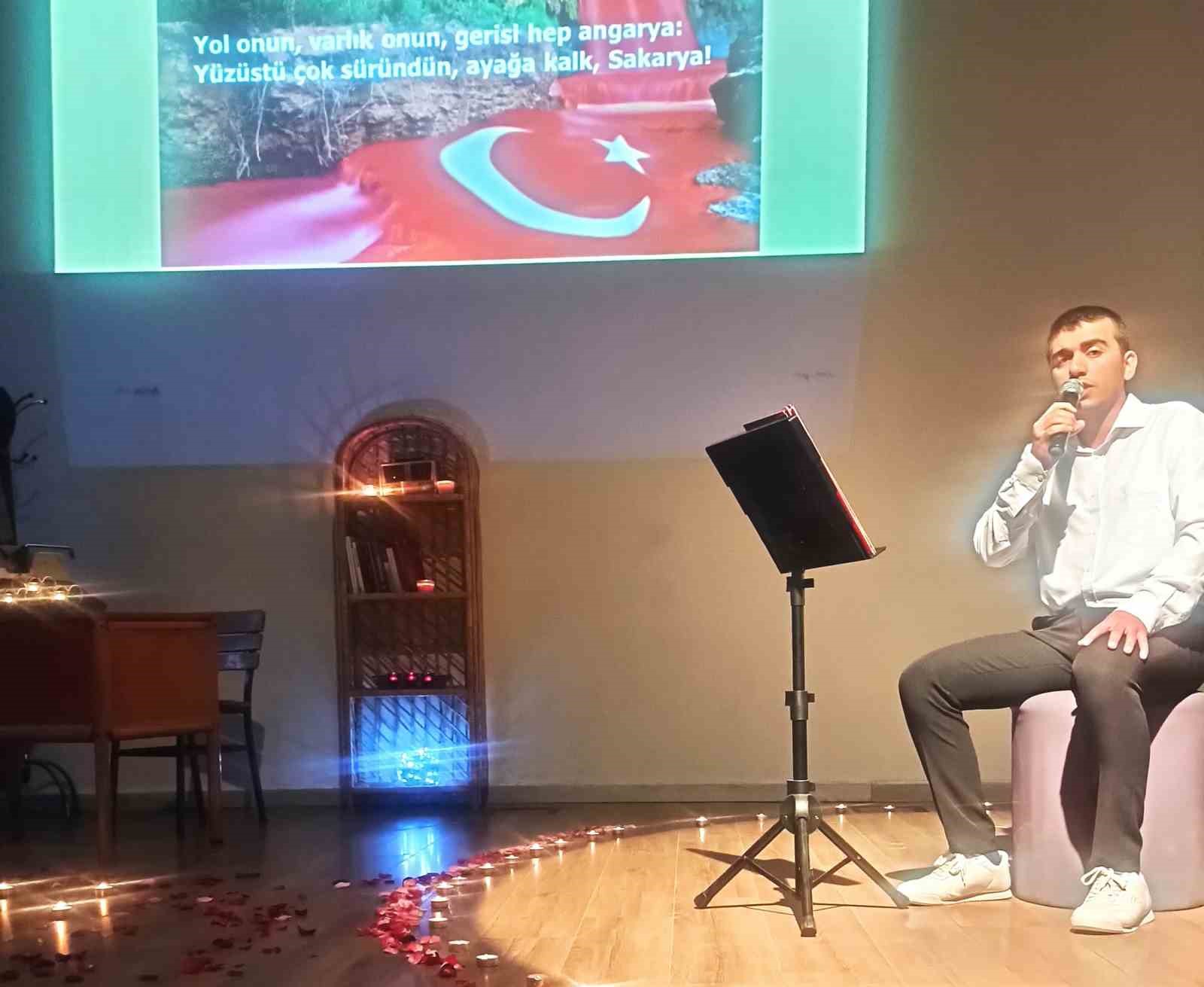 Sarıgöl’de ilk kez "Şiirle buluşma" etkinliği düzenlendi