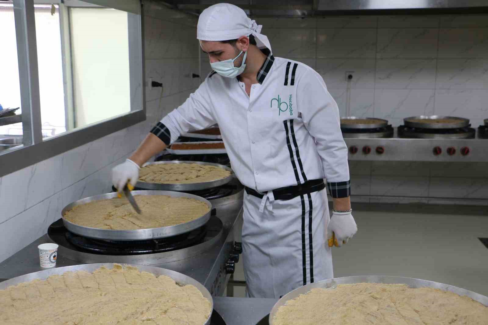 Hacıbaba Pastaneleri Kurban Bayramı’nda 30 ton tatlı satışı hedefliyor