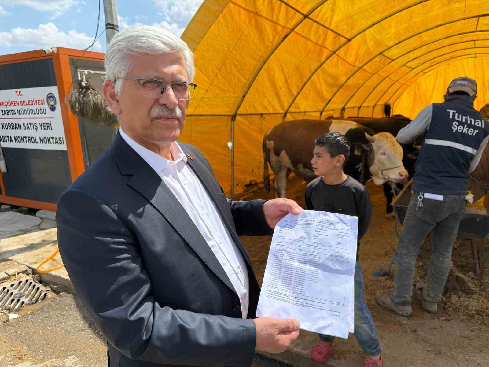 TVHB Merkez Konseyi Başkanı Eroğlu, kurban pazarında veteriner hekimlerin uğradığı şiddete dikkat çekti