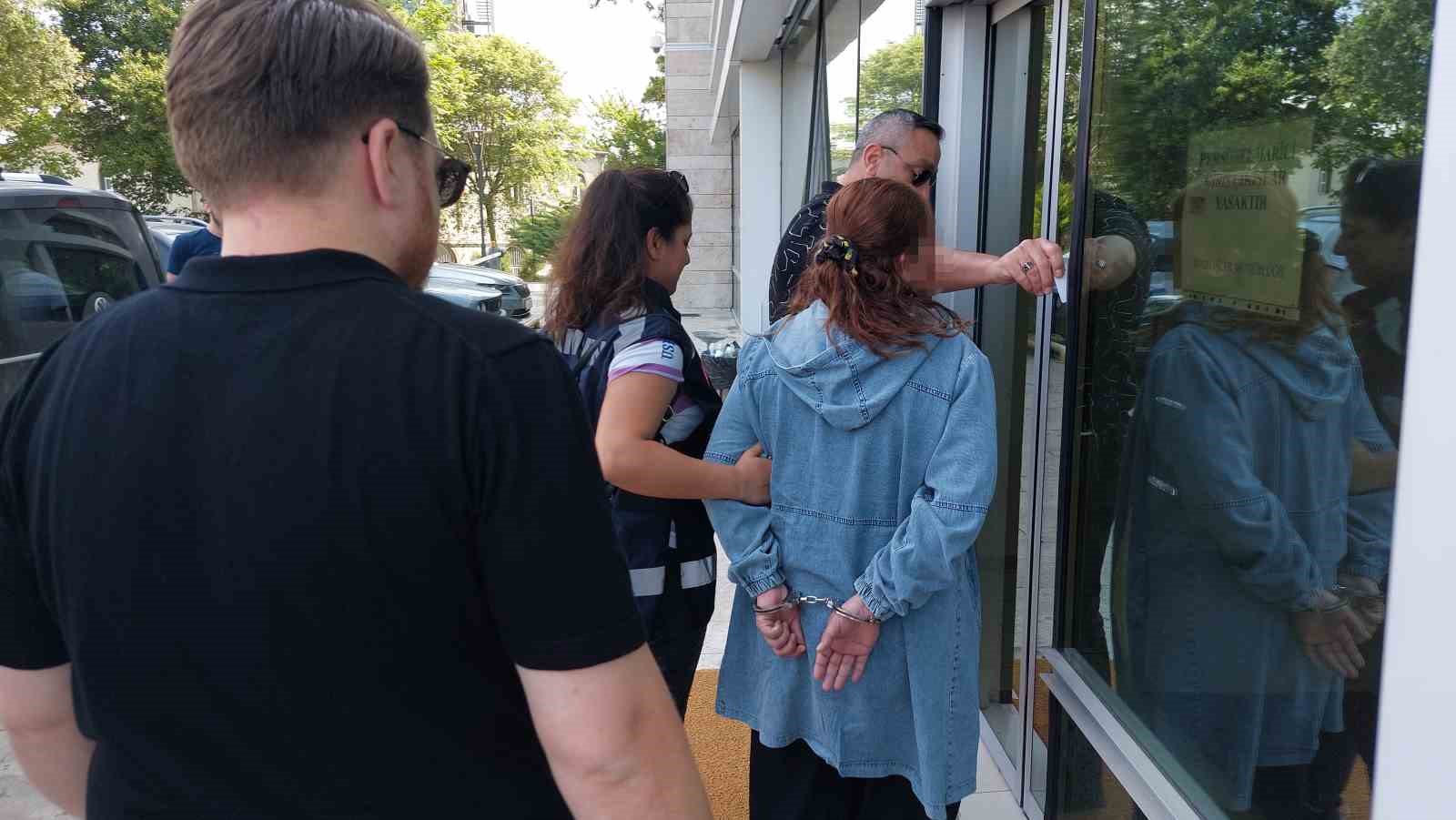 27 suç kaydı bulunan kadın yine hırsızlık yapınca yakalandı