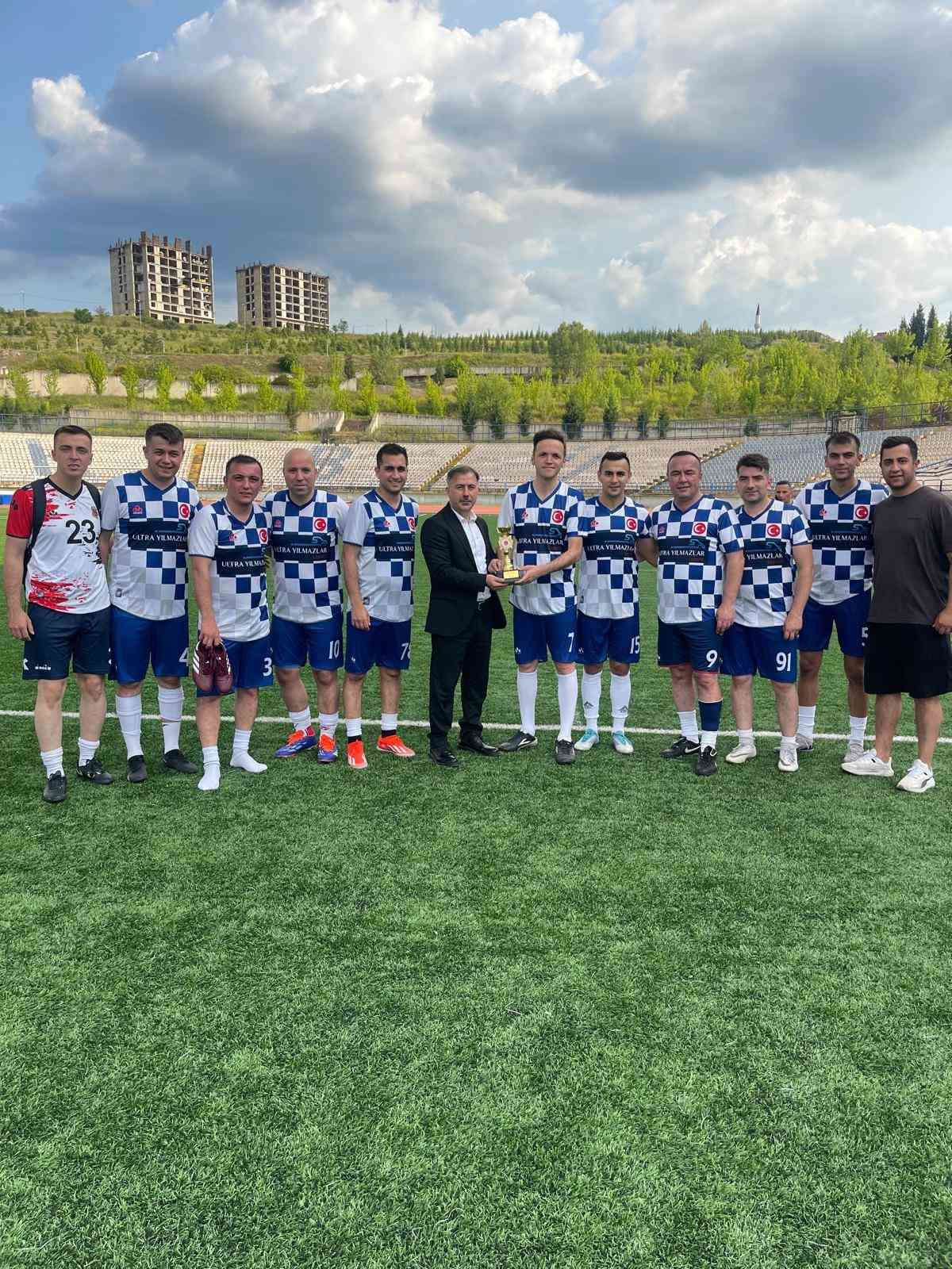 Bahar Futbol Turnuvası’nda şampiyon Eskipazar Cezaevi