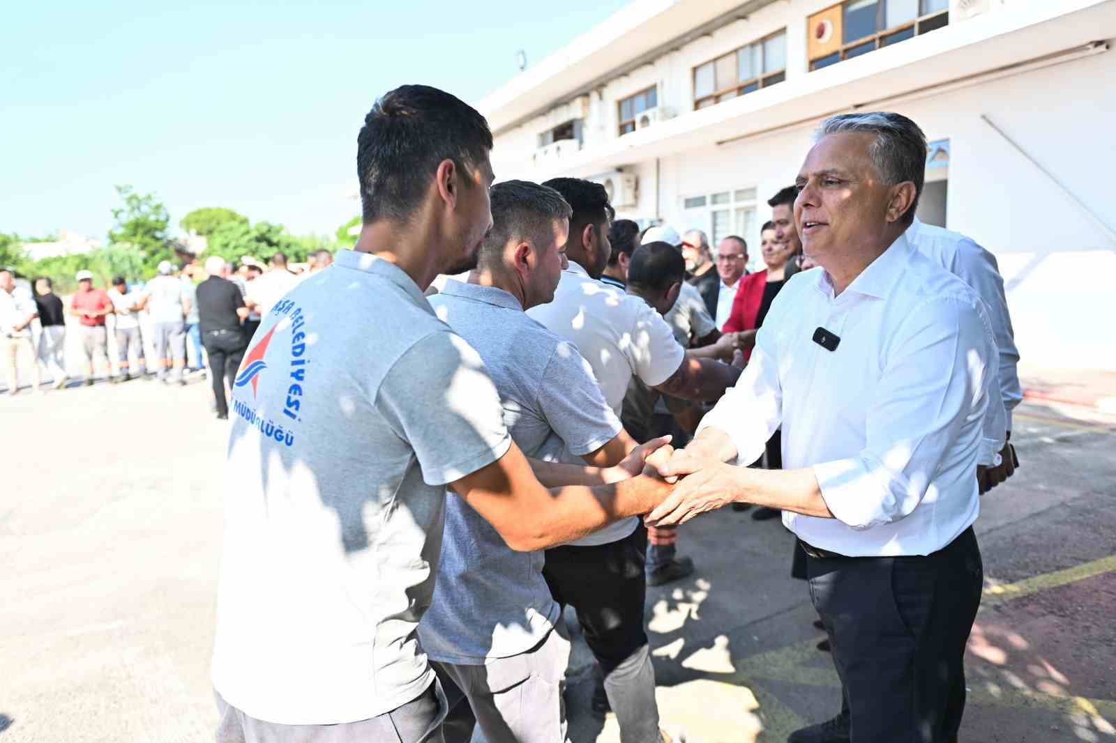 Başkan Uysal, "Örnek belediye olmayı sürdürüyoruz"

