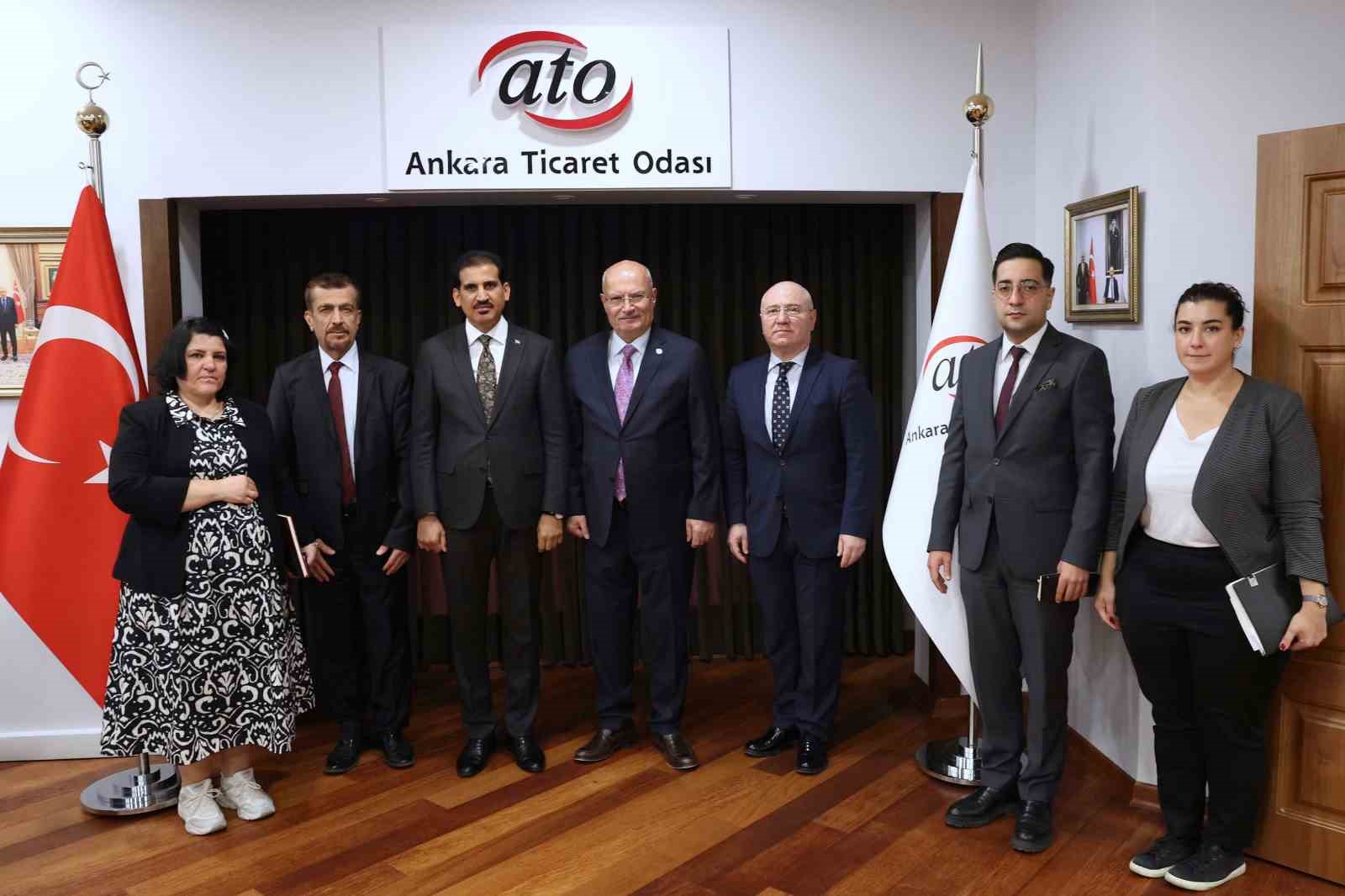 Irak B&uuml;y&uuml;kel&ccedil;iliği Ticaret Ataşesi Alwan, ATO Başkanı Baran&rsquo;ı ziyaret etti.
