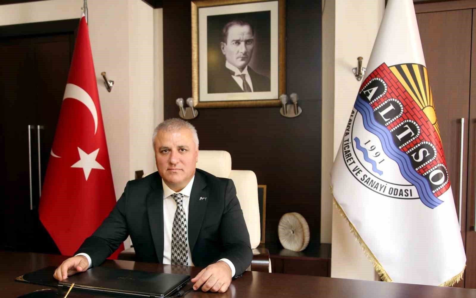ALTSO Başkanı Erdem: "Oteller yüzde 3’lük döviz dönüşüm desteği dışında kalmasın"
