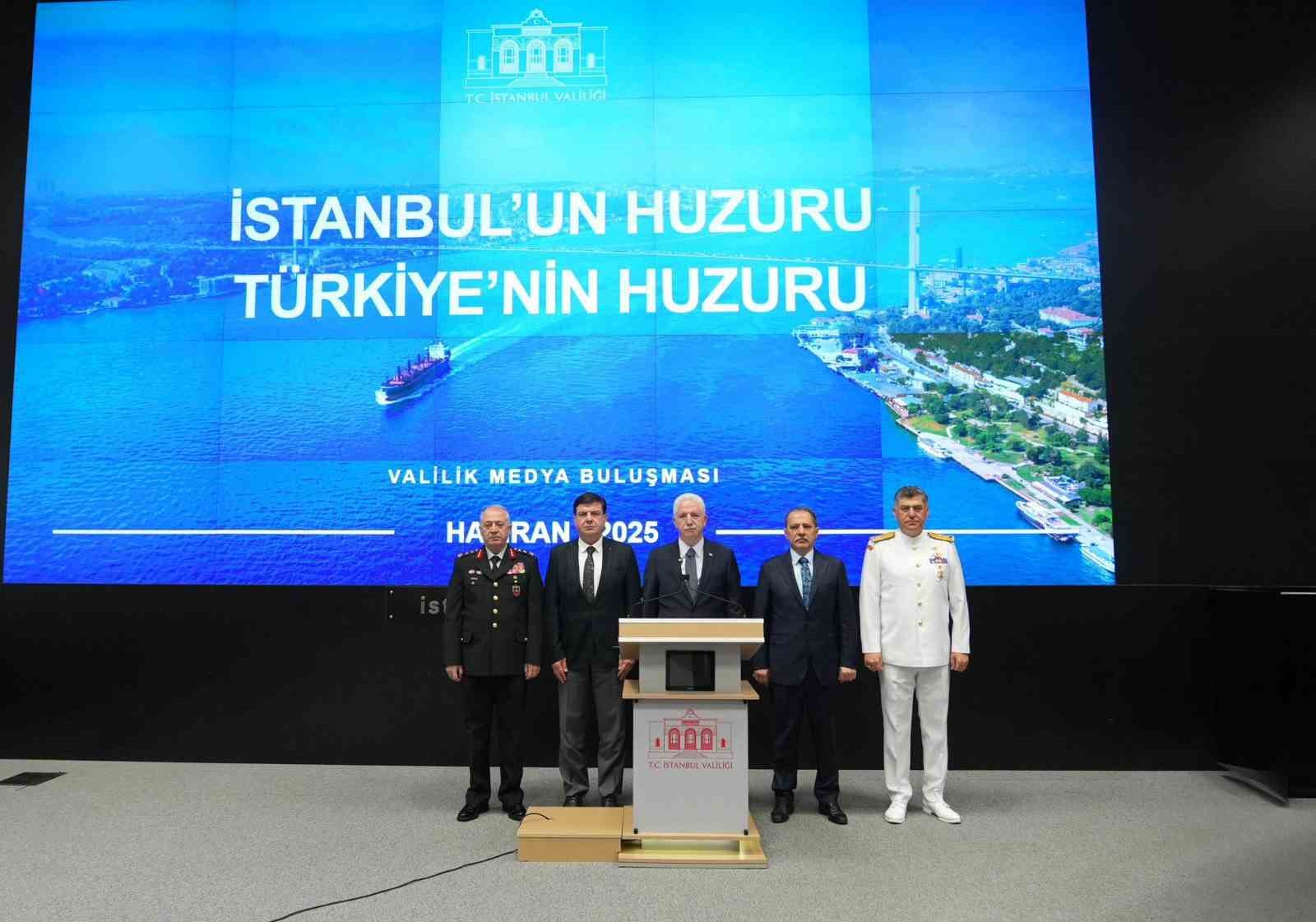 İstanbul Valisi Davut Gül, yılın ilk 5 ayının emniyet verilerini açıkladı
