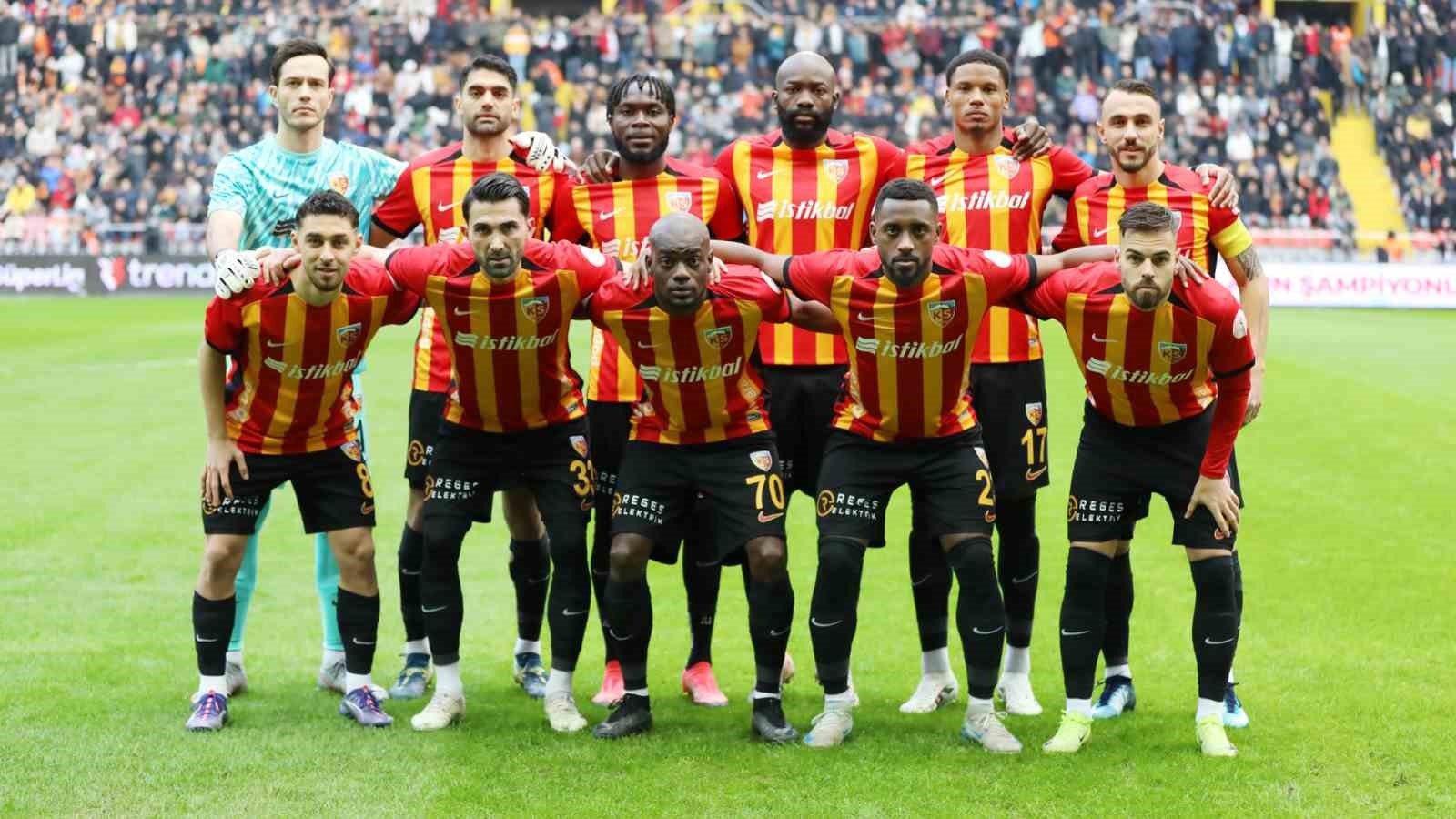 Kayserispor iç sahada 29 puan topladı
