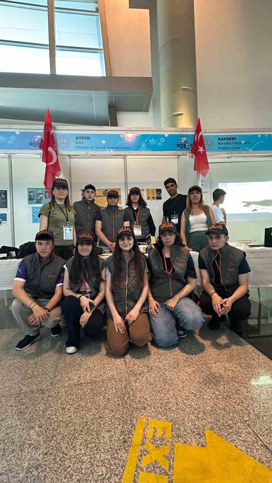 Söke Mesleki ve Teknik Anadolu Lisesi, Robot Yarışması’nda Aydın’ı temsil etti