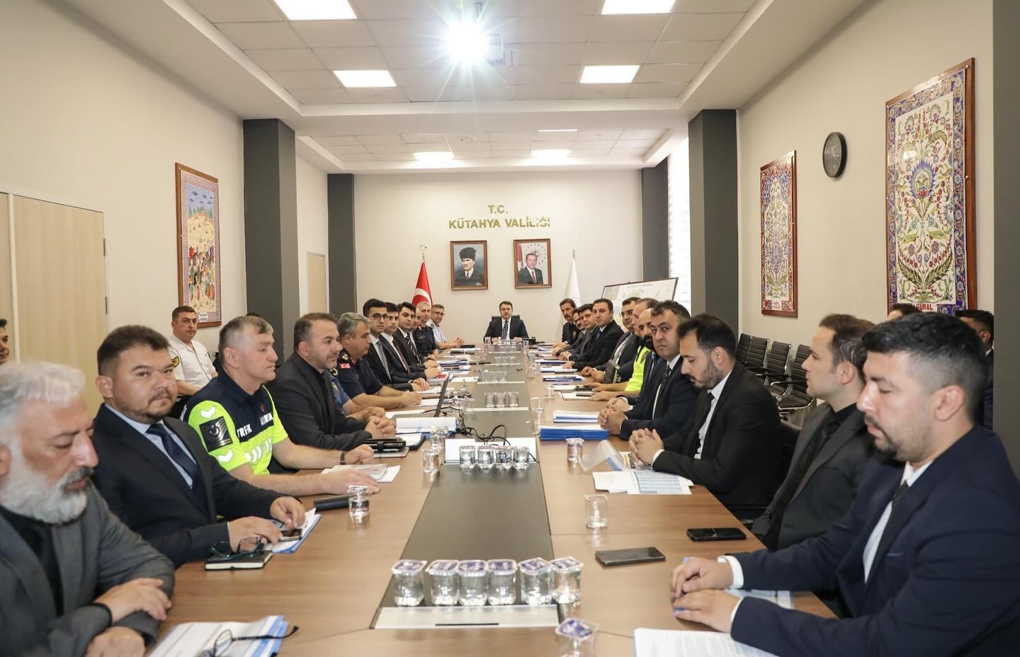 K&uuml;tahya&rsquo;da &rsquo;G&uuml;venlik ve Asayiş&rsquo; toplantısı
