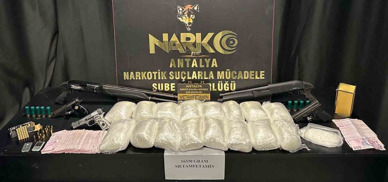 Narkotik suçlarla mücadelede son bir haftada 164 şüpheli yakalandı, 16’sı tutuklandı