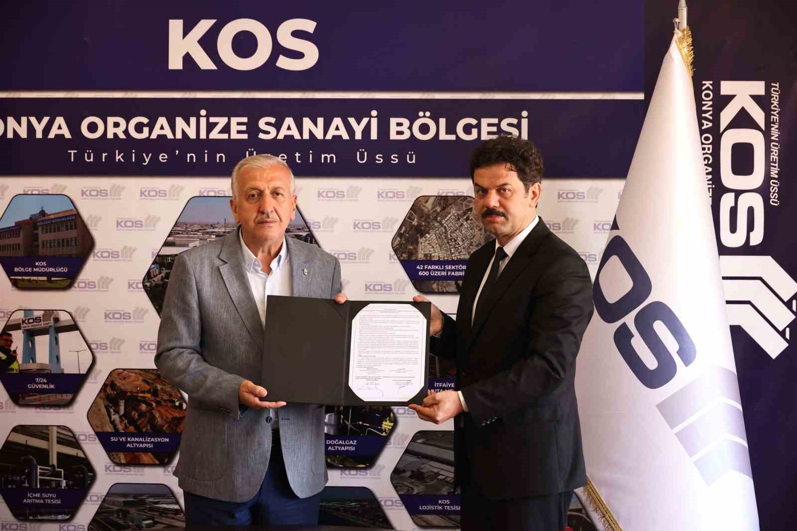 KOS ve Selçuk Üniversitesi’nden yeni bir mesleki eğitim atağı