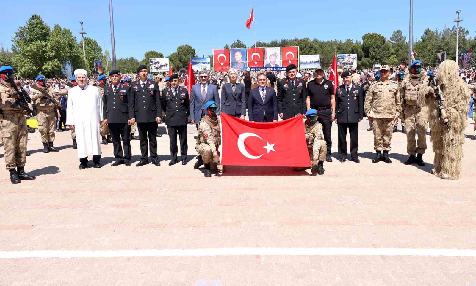 Bilecik’te 2 bin 926 bedelli asker için yemin ve terhis töreni düzenlendi