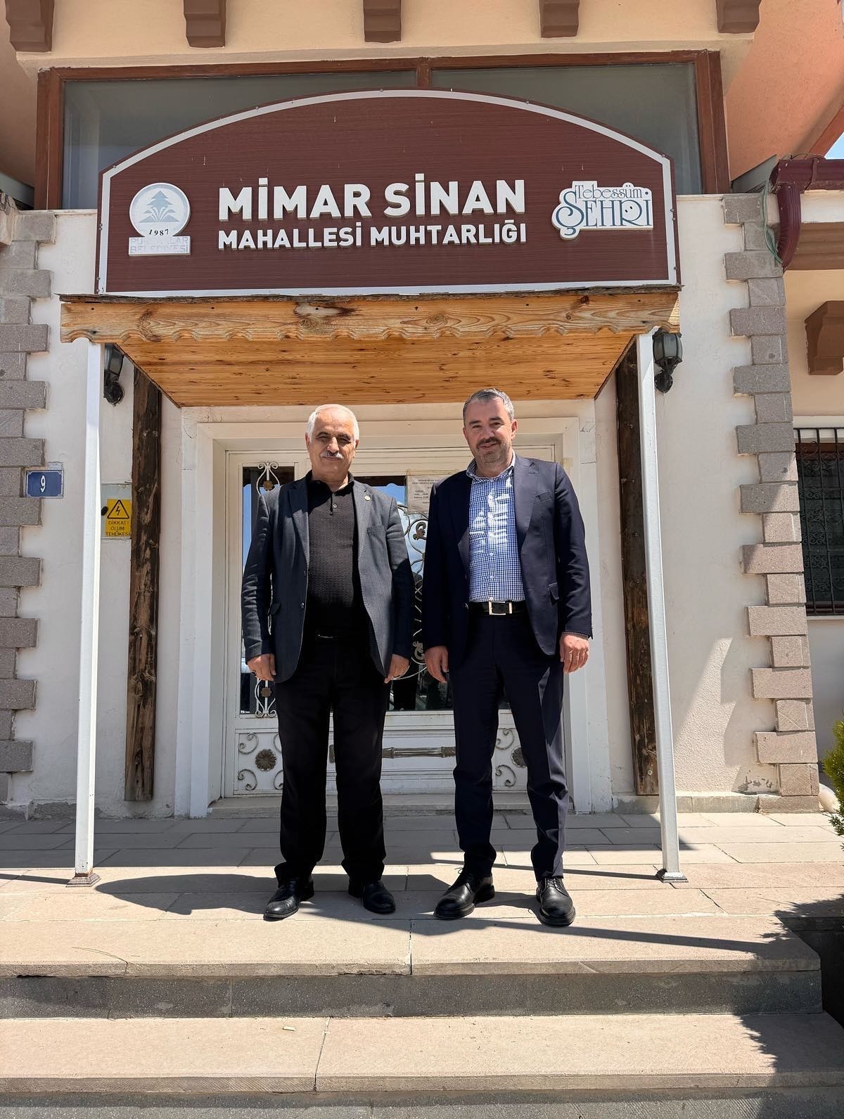 Pursaklar Belediye Başkanı Çetin’den muhtarlara bayram ziyareti