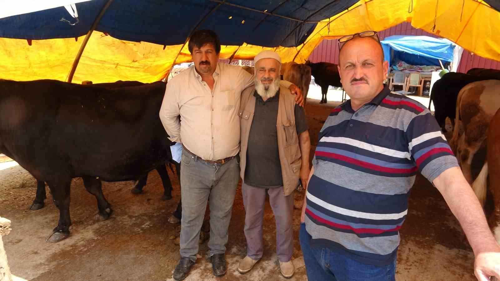 Samsun’da kurban pazarında yüzler gülüyor: Hayvanlar elde kalmadı