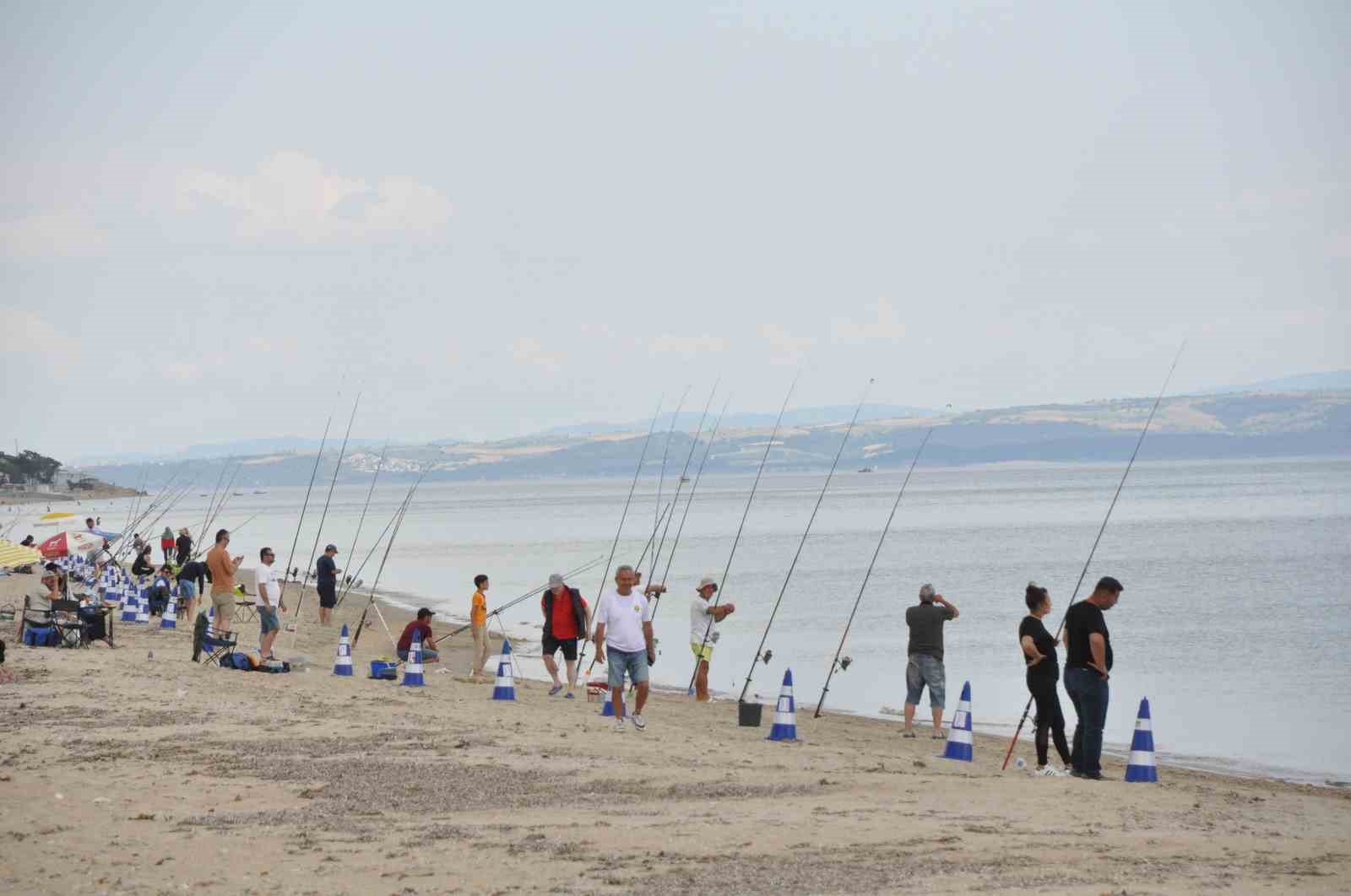 Saros Körfezi’nde Olta ile Balık Avı Yarışması yapıldı
