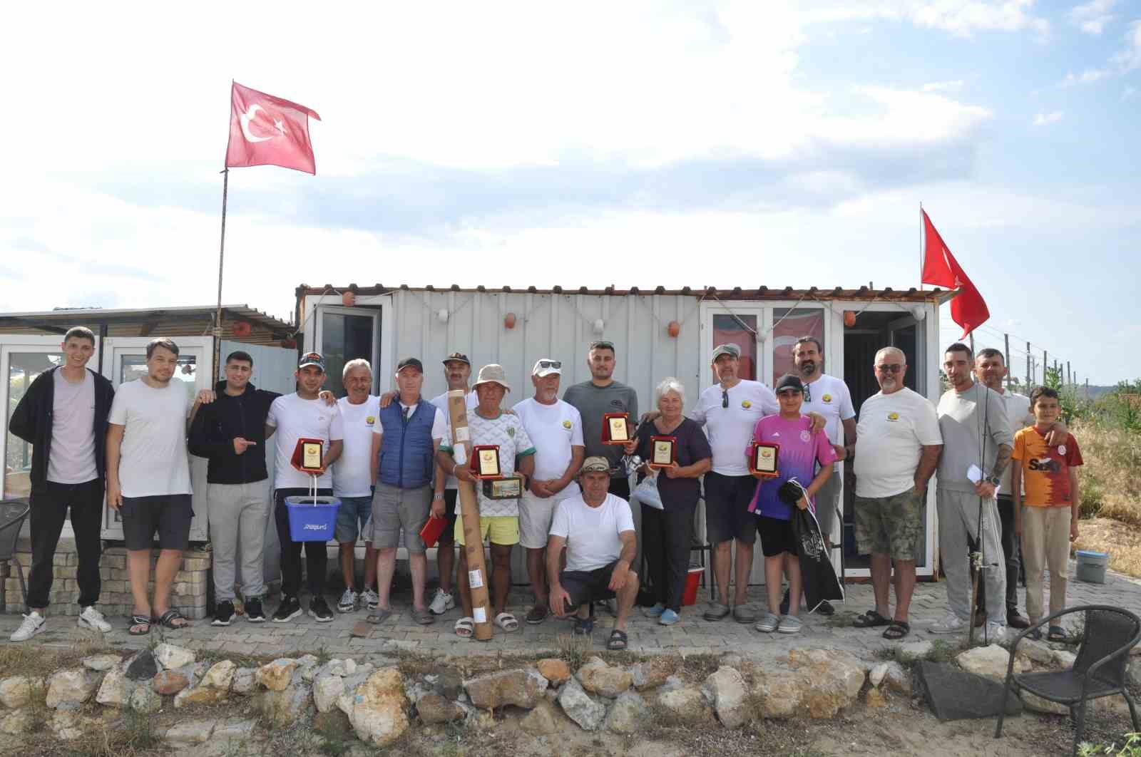 Saros Körfezi’nde Olta ile Balık Avı Yarışması yapıldı