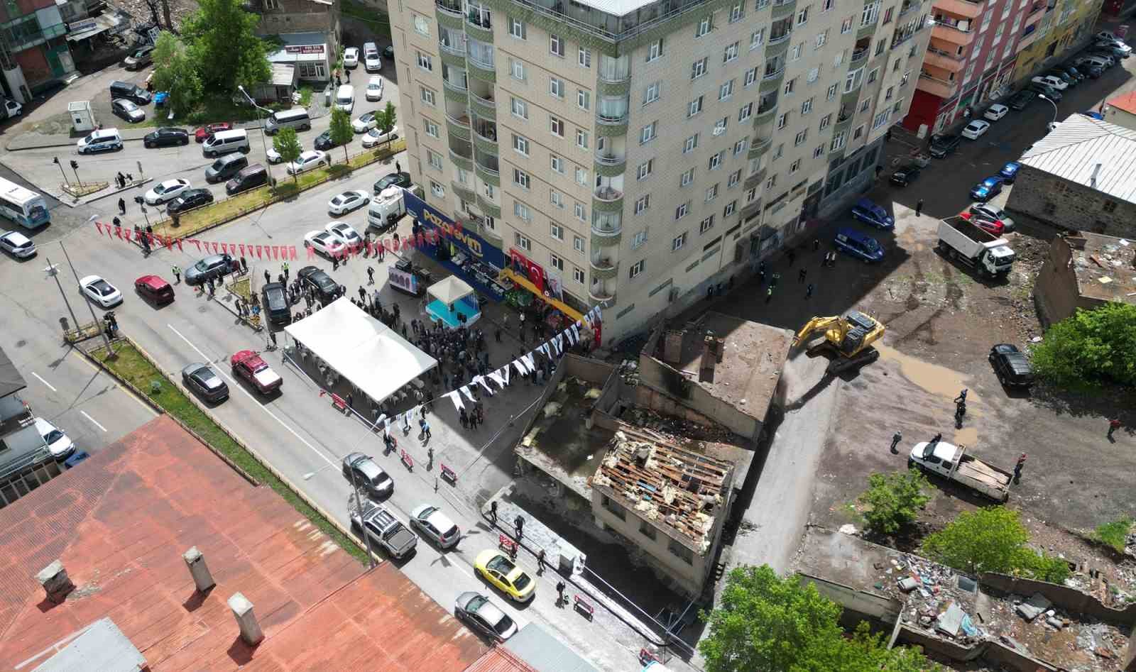 Çırçır Cami ve çevresinde de yerinde dönüşüm başladı