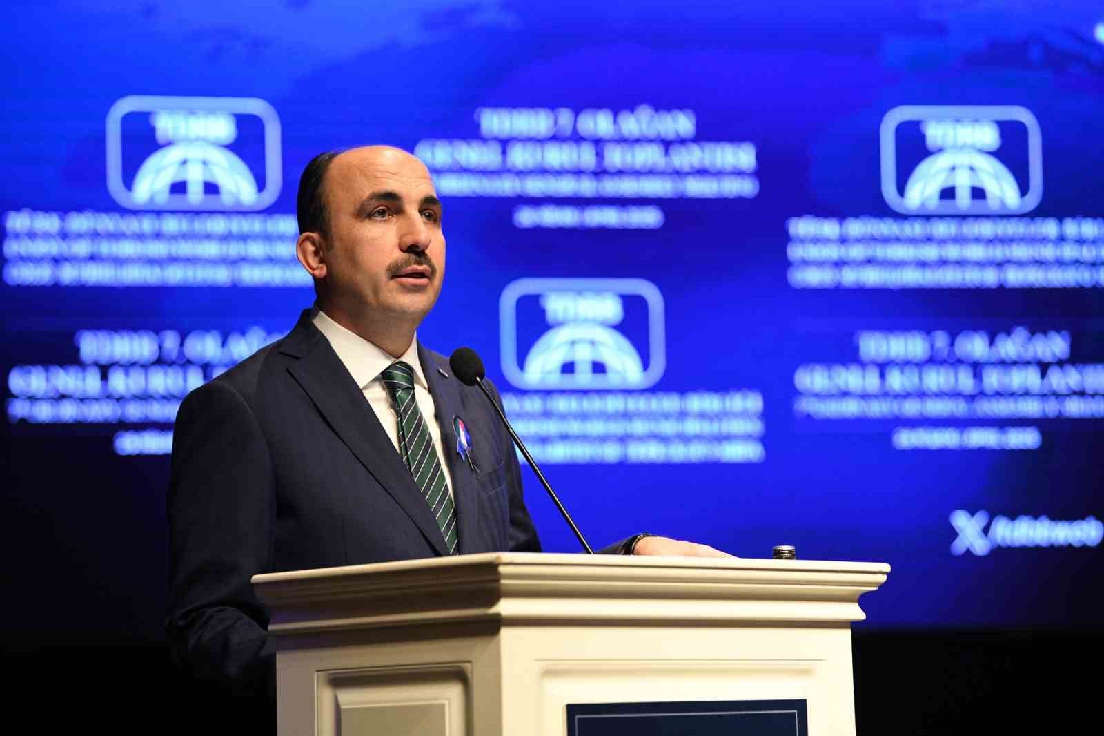 TDBB Başkanı Altay: "Türk dünyasında ihtiyaç duyan tüm üye ve kardeş şehirlerin yanında olmayı, zulme karşı dimdik durmayı sürdüreceğiz"