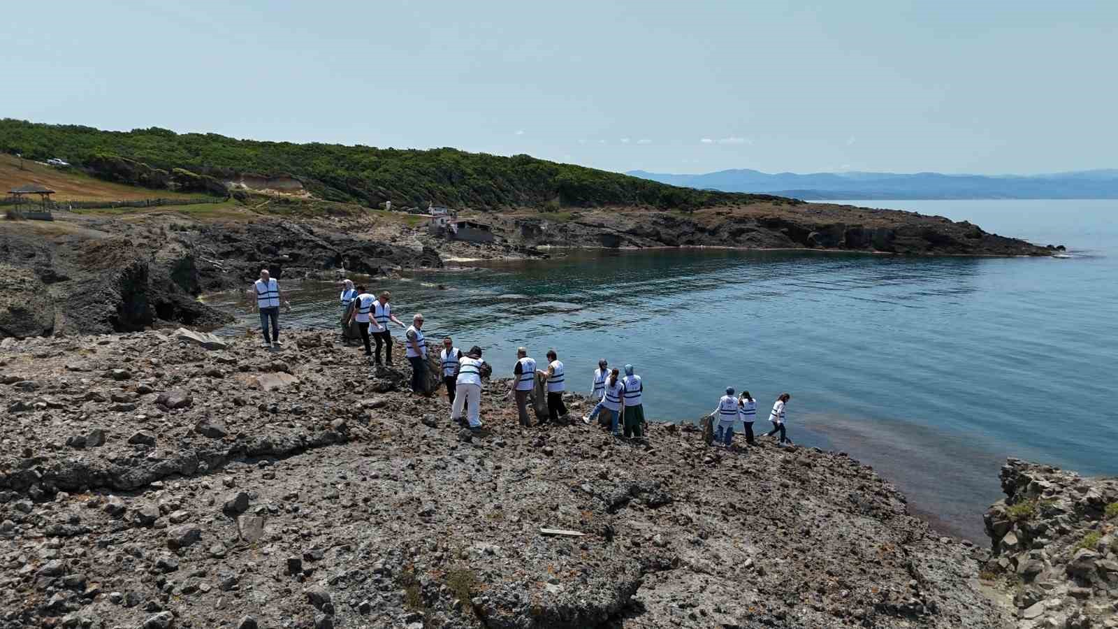 Sinop&rsquo;ta &ccedil;evre temizliği
