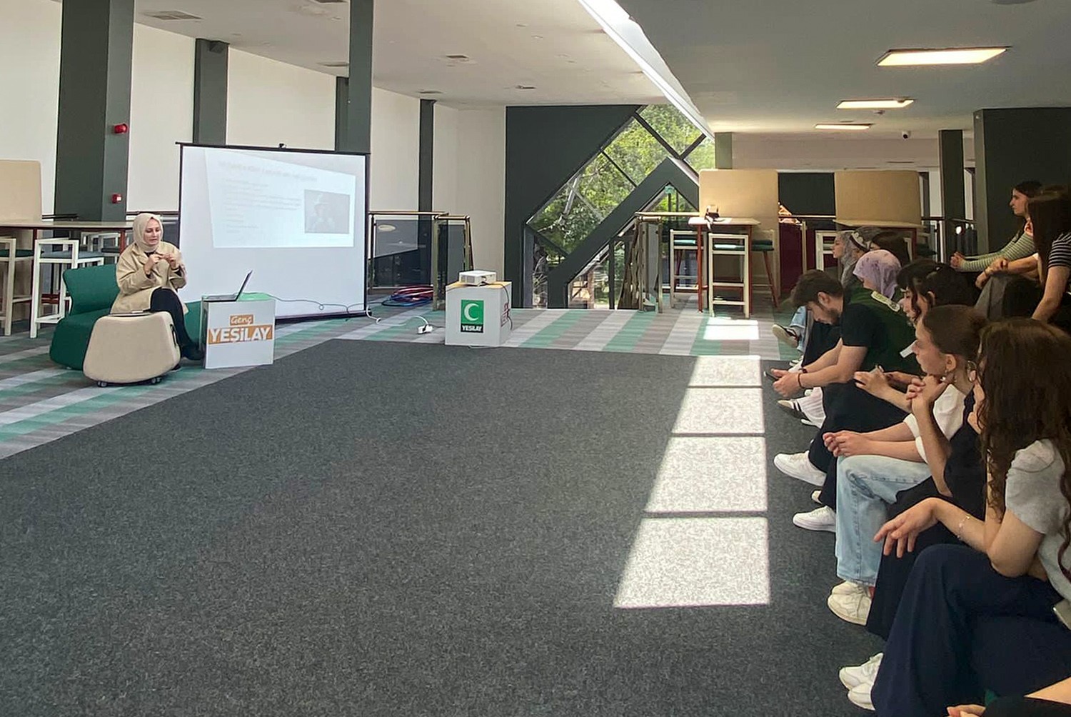 SUBÜ’lü öğrenciler sağlıklı yaşama katkı sağladı