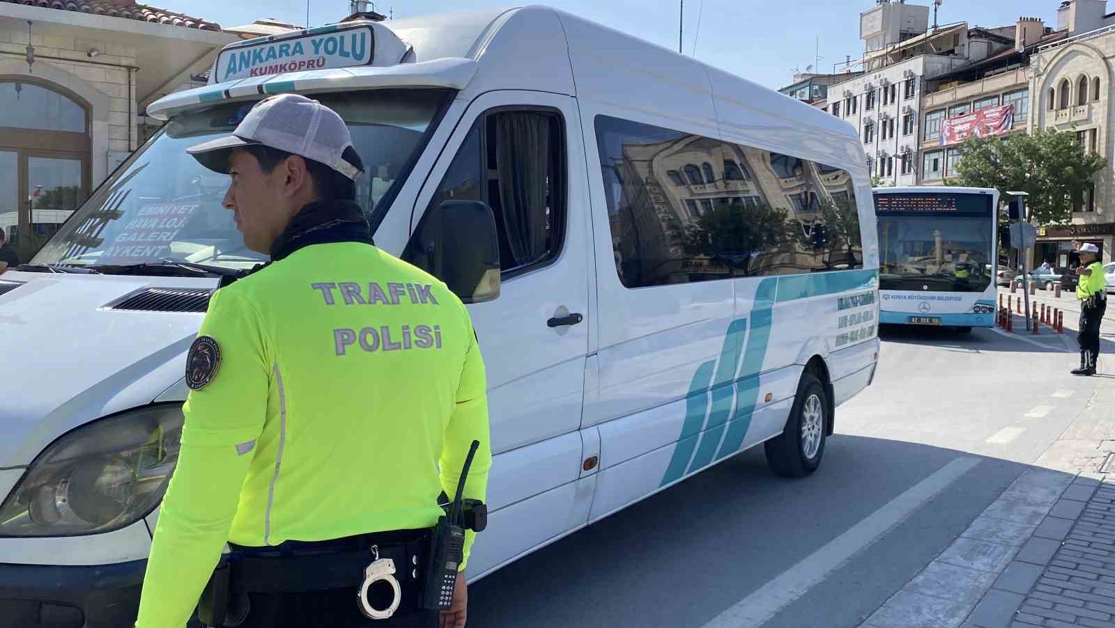 Konya&rsquo;da bayram boyunca trafik denetimleri devam edecek
