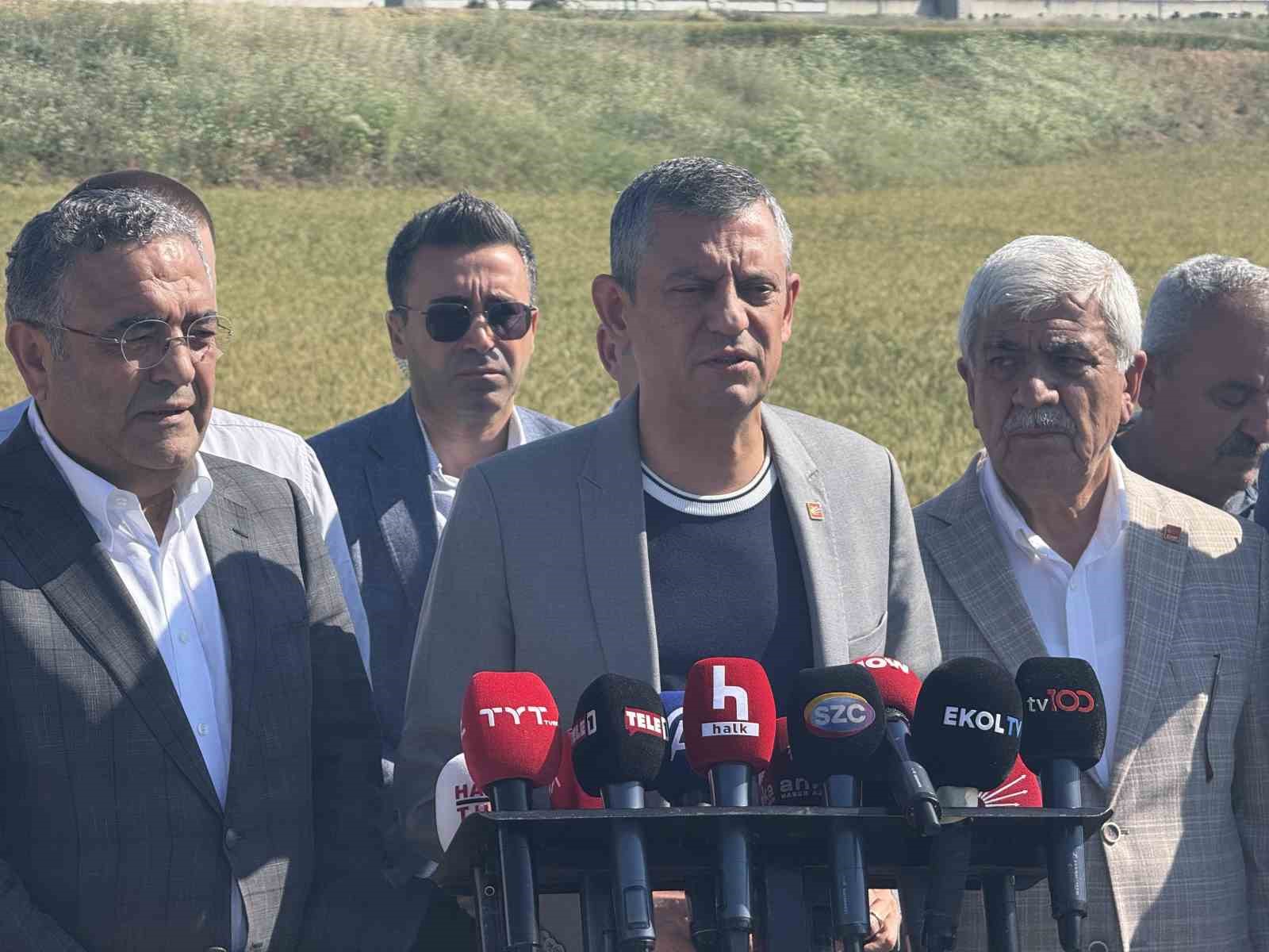 CHP Genel Başkanı Özel: "Bizim bayram görecek halimiz yok"