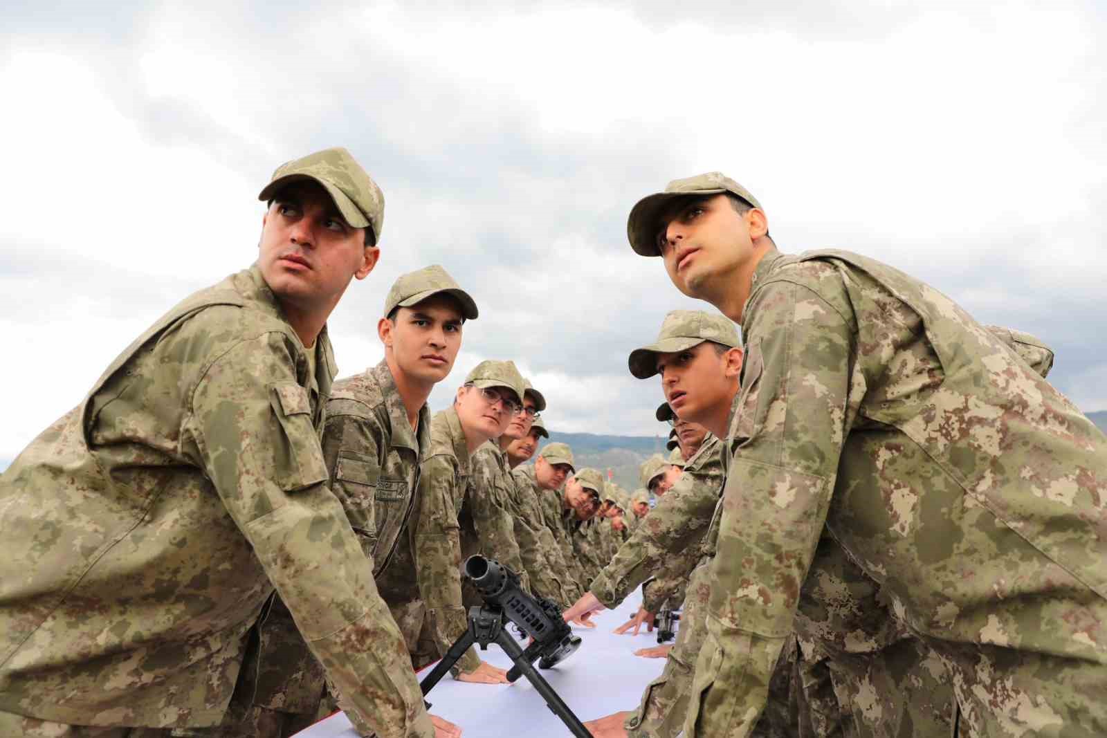 Erzincan’da 2504. dönem bedelli erlerin yemin töreni yapıldı