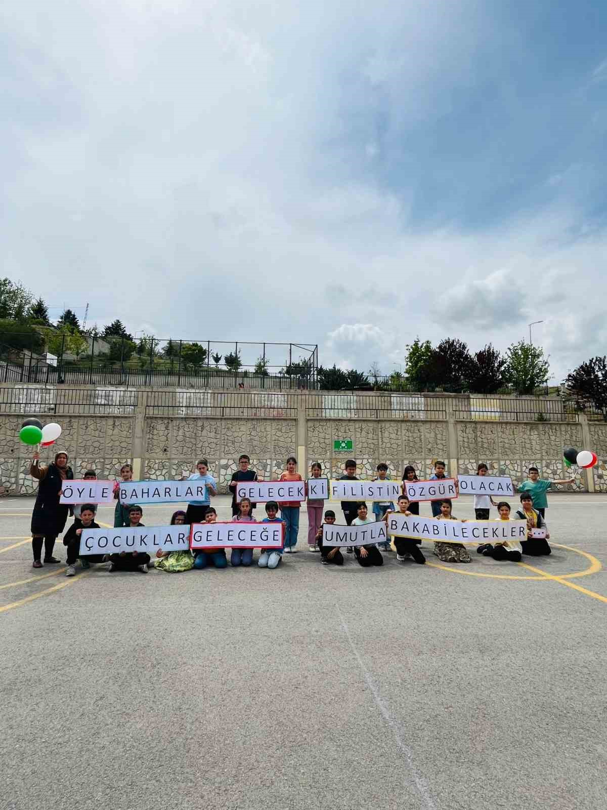 Elmadağ&rsquo;da "Filistin" programı d&uuml;zenlendi
