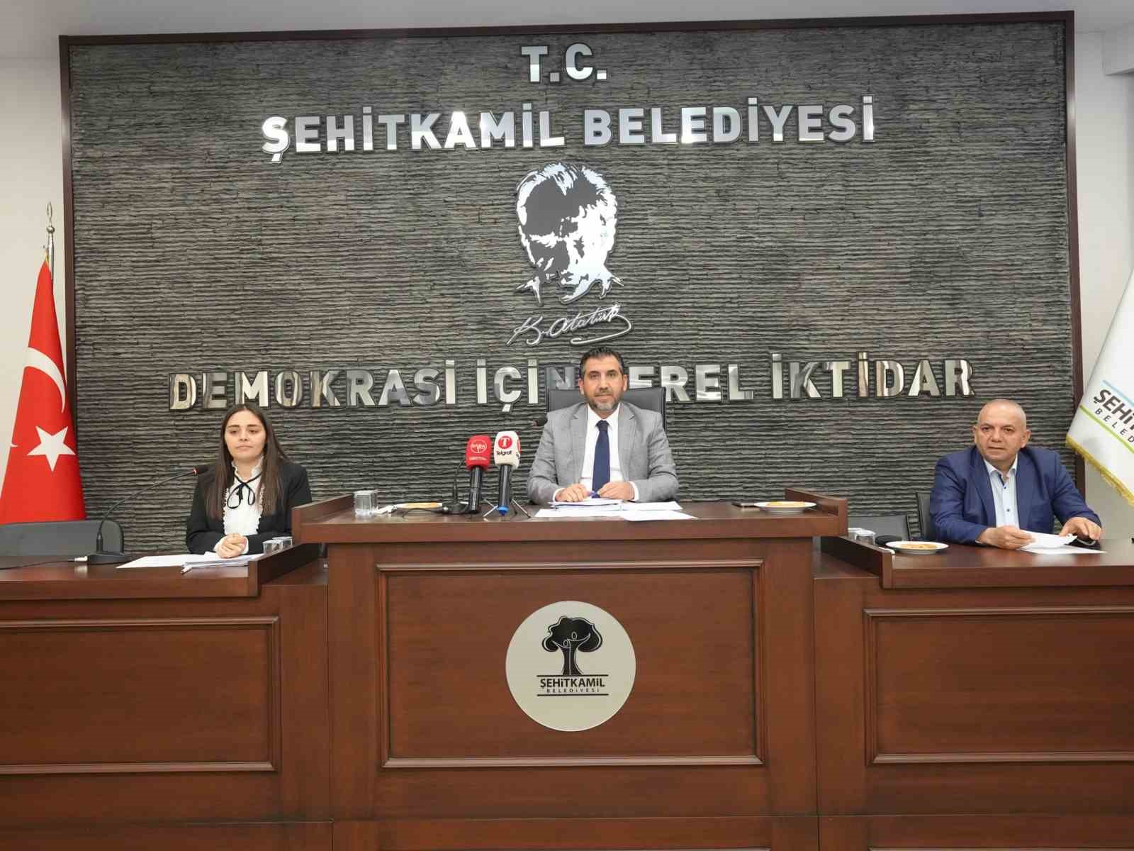 Şehitkamil Belediyesi Haziran ayı meclis toplantısı tamamlandı