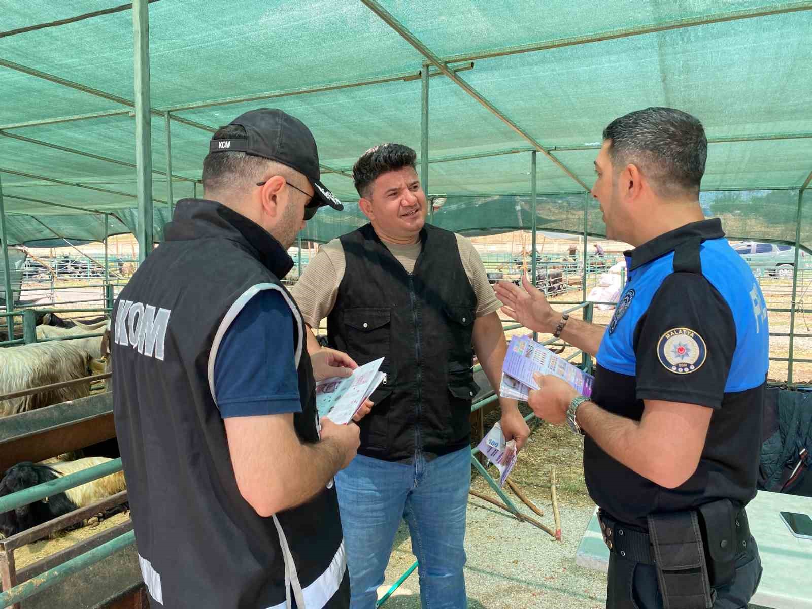 Malatya’da kurban satıcılarına sahte para uyarısı