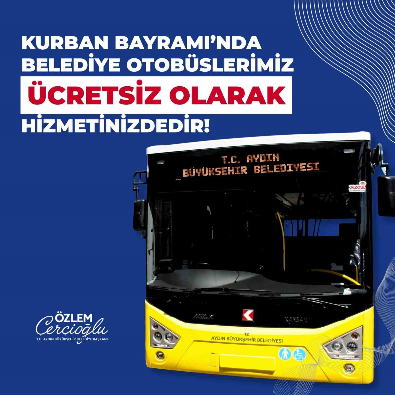 Sarı civciler bayram boyunca ücretsiz olacak
