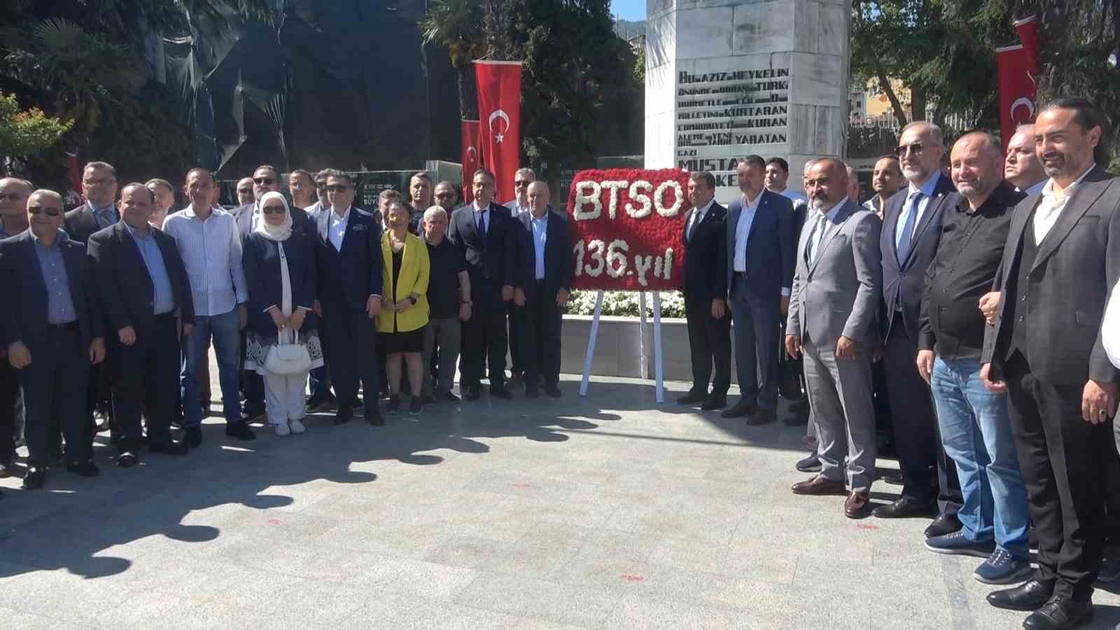 Bursa iş dünyasının çatı kuruluşu 136 yaşında