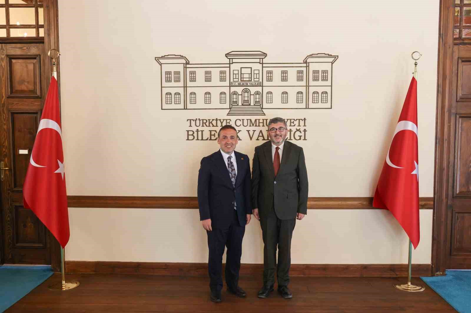 BŞEÜ Rektörü Kaplancıklı’dan göreve yeni başlayan Vali Sözer’e ziyaret