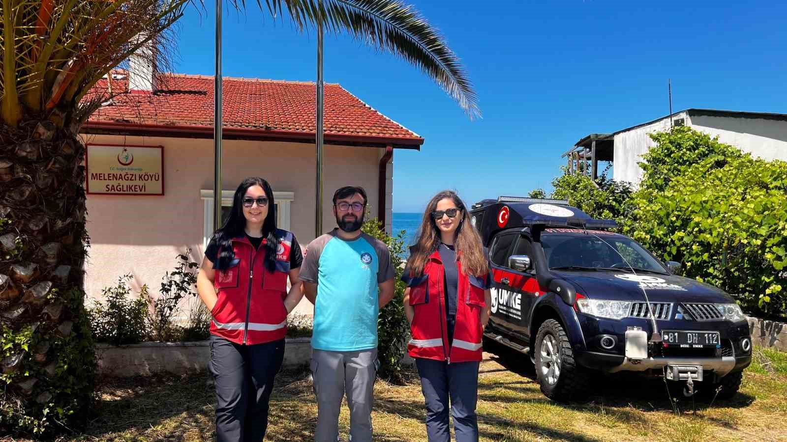 Yazın nüfusu artan Akçakoca’da UMKE nöbette