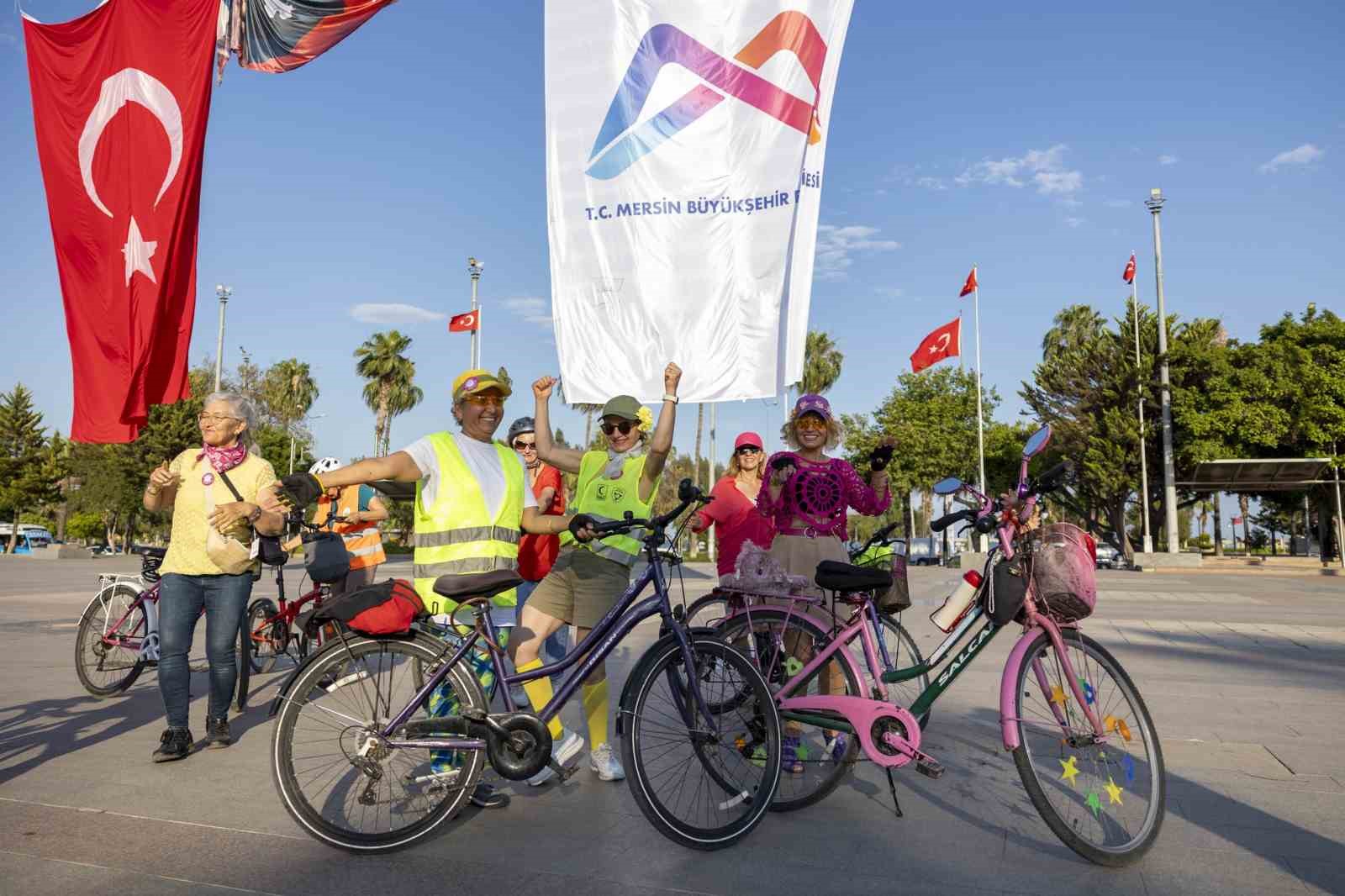 Mersin’de ‘Dünya Bisiklet Günü’ etkinliği
