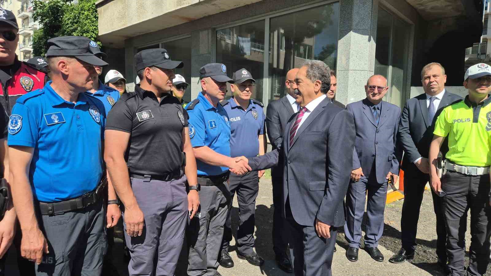 Tekirdağ’da Kurban Bayramı için bayramlaşma töreni düzenlendi