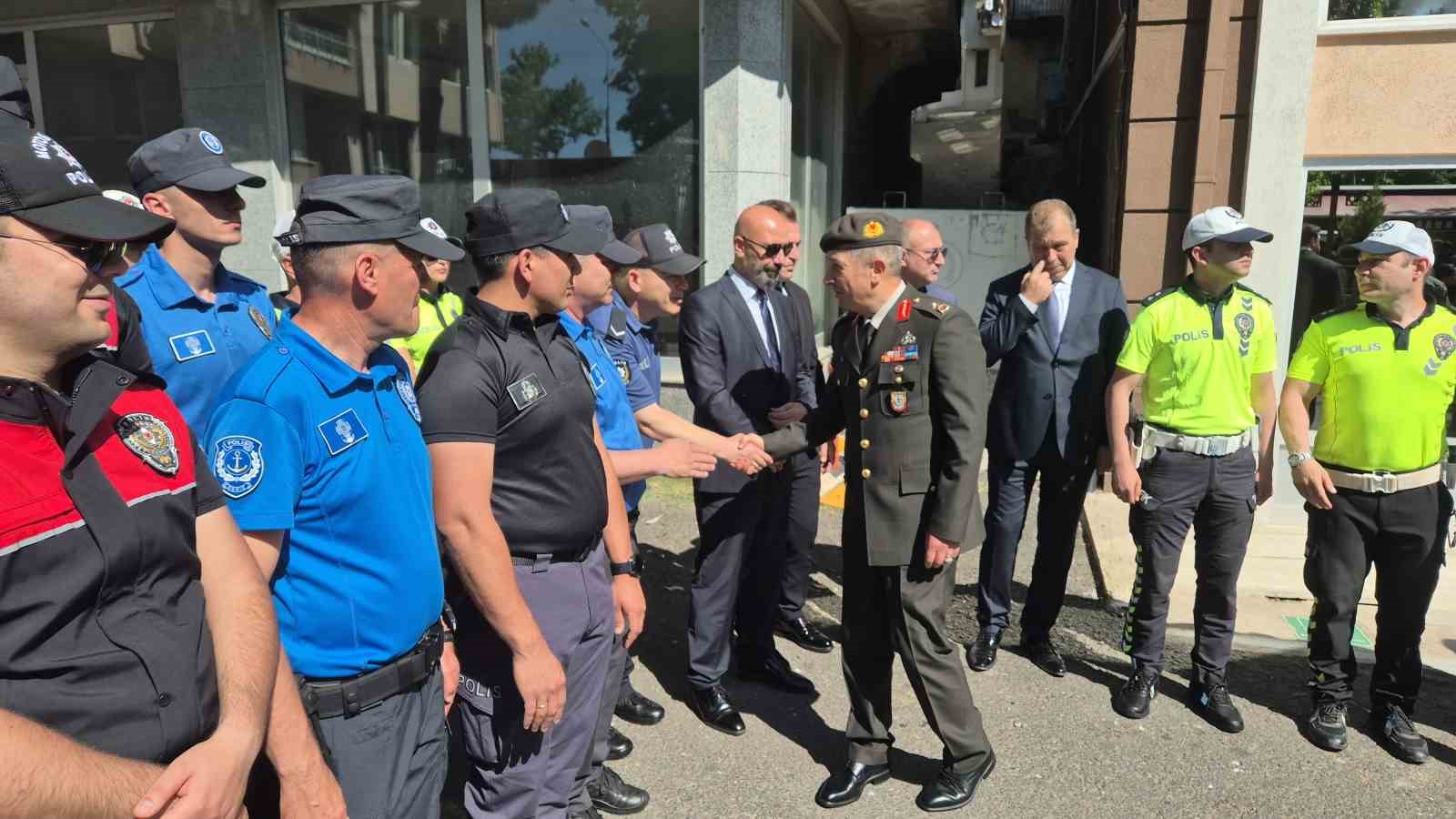 Tekirdağ’da Kurban Bayramı için bayramlaşma töreni düzenlendi