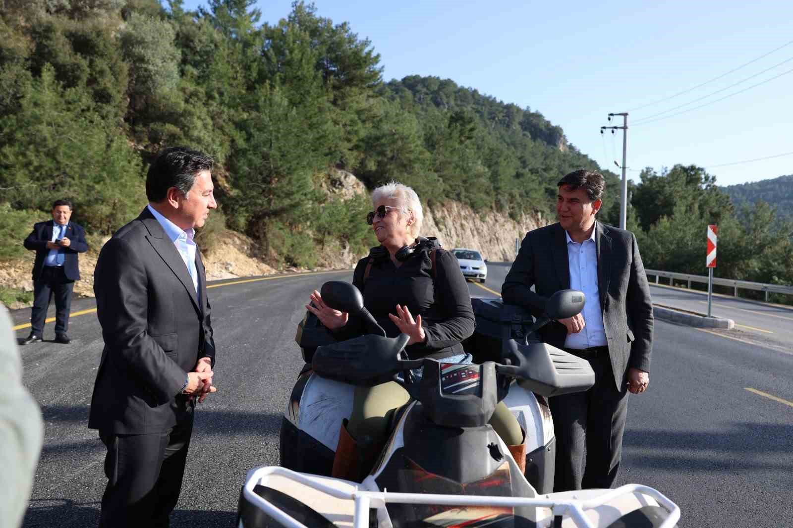 &Ouml;l&uuml;deniz&rsquo;de 3. Etap Yol &Ccedil;alışmaları tamamlandı
